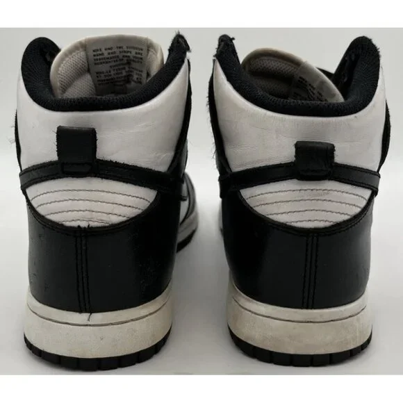 Nike Dunk High Panda Black & White 2021 Men’s Size 9 Retro Sneakers DD1399-105